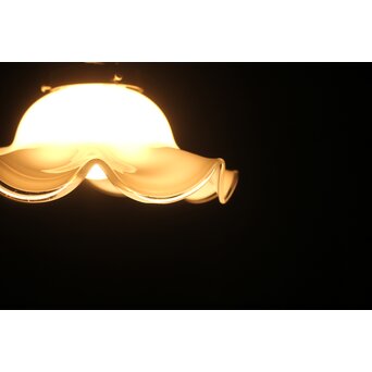 古手 ひらひらシェードのペンダント照明　A0577 