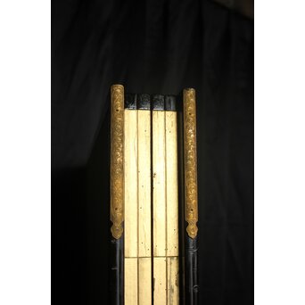 荒木十畝 金地 鶴図 大屏風　Z972 