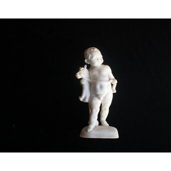 小倉右一郎 大理石彫刻 子供　X653