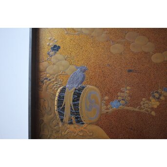 時代蒔絵硯箱　Q416 