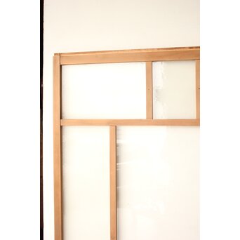 白木ガラス戸 2枚1組　GD0365 