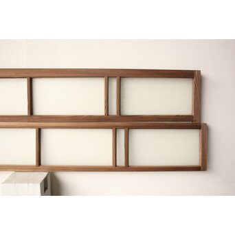 レトロガラス欄間 2枚1組　R0569 