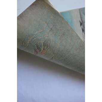 復刻 歌川広重 阿波鳴門之風景 木版画3枚　Z983 