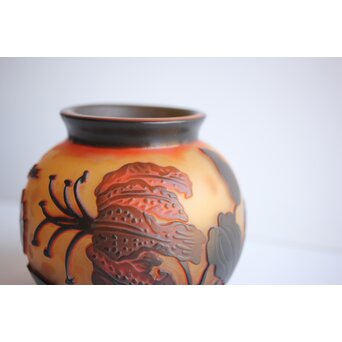 Tip Galle エミーレガレ 公式工芸 ガラス小瓶 2点　Y073 