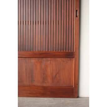 釘無 平格子戸 2枚1組　L1223 