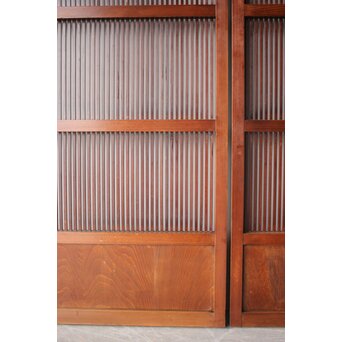 細格子の建具 4枚1組　L1224 