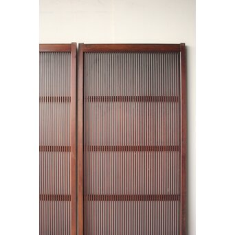 細格子の建具 4枚1組　L1224 