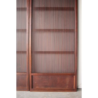 細格子の建具 4枚1組　L1224 