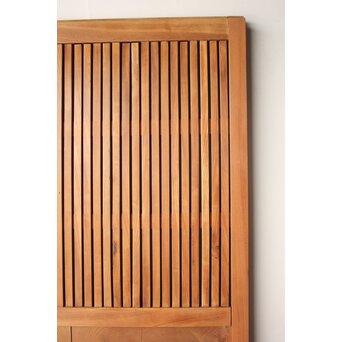 総欅 格子蔵戸　W0282 