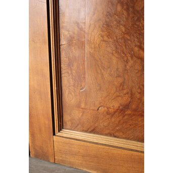 総欅 クリアガラス観音扉 2枚1組　GD0369 