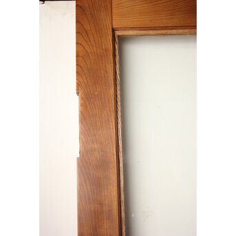 総欅 クリアガラス観音扉 2枚1組　GD0369 