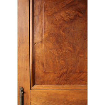 総欅 クリアガラス観音扉 2枚1組　GD0369 