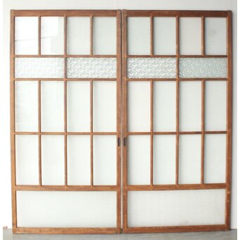 全面ガラス建具 にかわや鬼ダイアガラス 4枚1組　GD0370 AB　ウラ