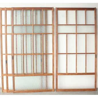 全面ガラス建具 にかわや鬼ダイアガラス 4枚1組　GD0370