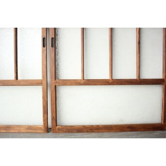 全面ガラス建具 にかわや鬼ダイアガラス 4枚1組　GD0370 