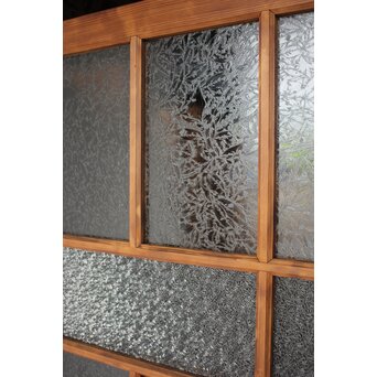 全面ガラス建具 にかわや鬼ダイアガラス 4枚1組　GD0370 