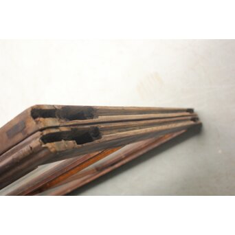 フランクロイド風 洋風色ガラス戸 4枚1組　GD0372 