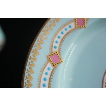 ヨーロッパ アンティーク ティーカップ＆ソーサー＆プレート　P660 