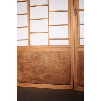 ハイサイズ あみだ組子 猫間障子戸 2枚1組　F309 