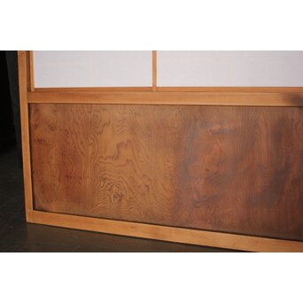 ハイサイズ あみだ組子 猫間障子戸 2枚1組　F309 