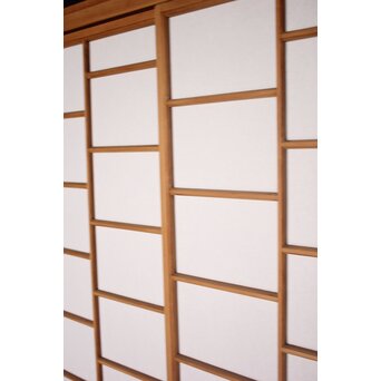 ハイサイズ あみだ組子 猫間障子戸 2枚1組　F309 