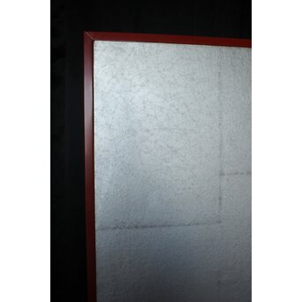 皴加工 銀屏風 六曲　Z990 