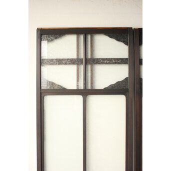 にかわガラス建具 4枚1組　GD0374 