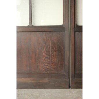 にかわガラス建具 4枚1組　GD0374 