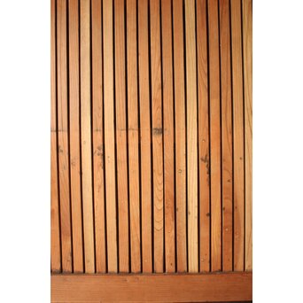 鉄金具 総欅格子蔵戸　W0284 