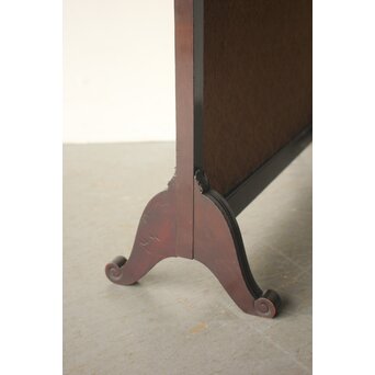 漢詩 銀地衝立　Z992 