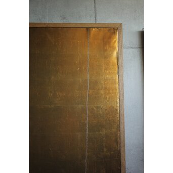 パネル 時代金屏風 2枚1組　Z993 