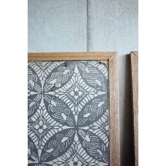 パネル 時代金屏風 2枚1組　Z993 