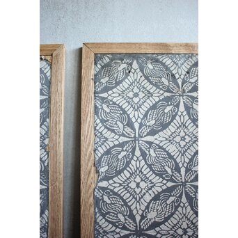 パネル 時代金屏風 2枚1組　Z993 