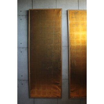 パネル 時代金屏風 2枚1組　Z993 