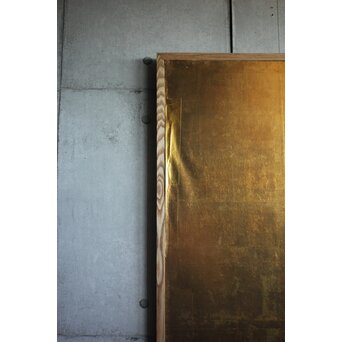 パネル 時代金屏風 2枚1組　Z994 