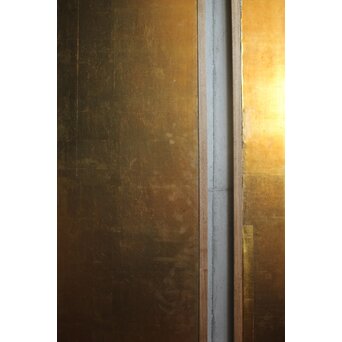 パネル 時代金屏風 2枚1組　Z994 