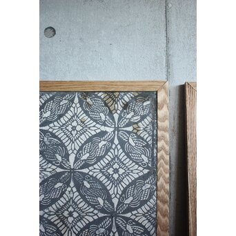 パネル 時代金屏風 2枚1組　Z994 