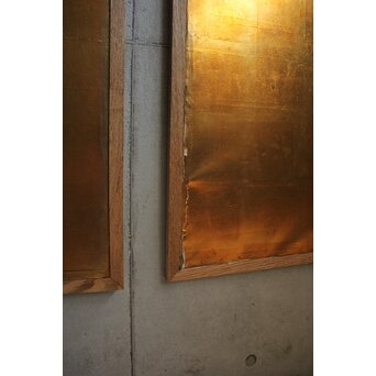 パネル 時代金屏風 2枚1組　Z994 