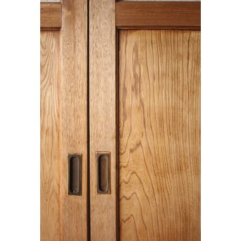 ダイア緑色ガラス 引戸 2枚1組  GD0376 