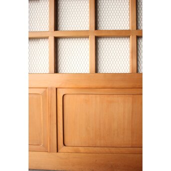 白木升格子蔵戸　W0286 