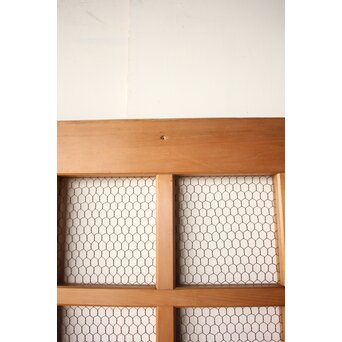 白木升格子蔵戸　W0286 