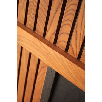 升格子腰板 総欅格子蔵戸　W0287 