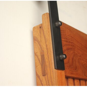 升格子腰板 総欅格子蔵戸　W0287 