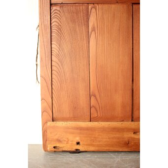 升格子腰板 総欅格子蔵戸　W0287 