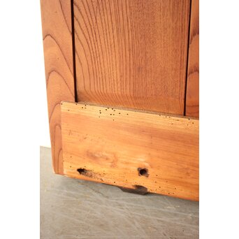 升格子腰板 総欅格子蔵戸　W0287 