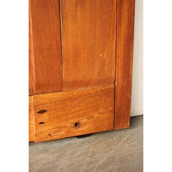 升格子腰板 総欅格子蔵戸　W0287 