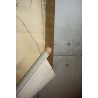 木島桜谷 早豊 紙本掛軸　Z1004 