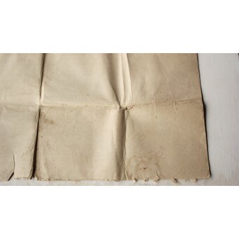 書家 宮島詠士【然而見其大】まくり　Z1007 