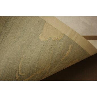 小野竹喬 奥の細道句抄絵 木版画【五月雨を～】Z1015 