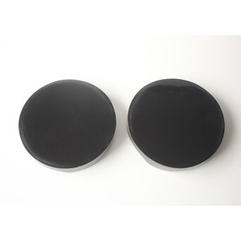 蝸牛蒔絵 盆 2枚1組　Q420 